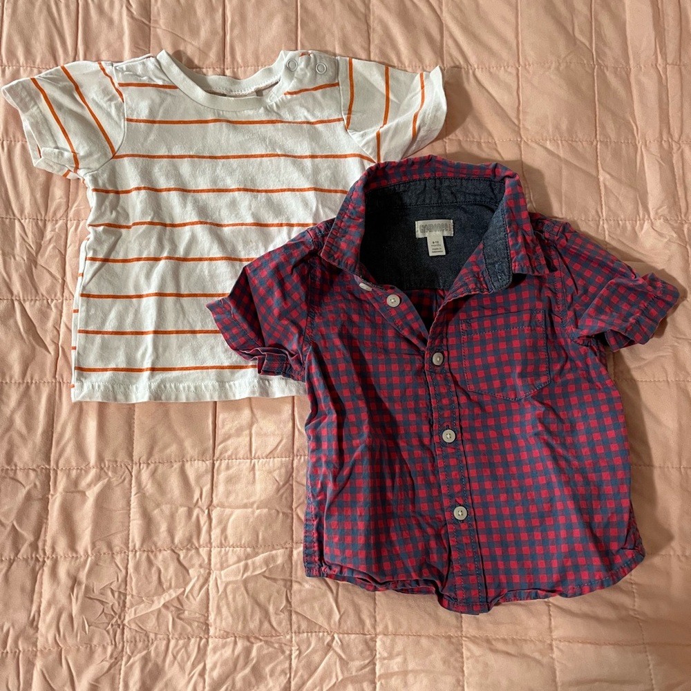 6-12m Shirt Bundle